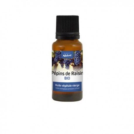 Huile Végétale Pépins de Raisin Bio 30ML