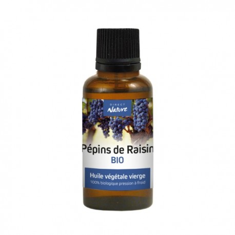 Huile Végétale Pépins de Raisin Bio 50ML