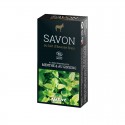 Savon au lait frais d'ânesse BIO - Menthe & Ginseng 25G