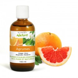 Mélange d'huiles essentielles Agrumes - DIRECT NATURE