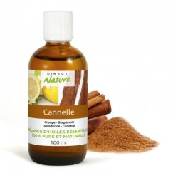 Mélange d'huiles essentielles Cannelle - DIRECT NATURE