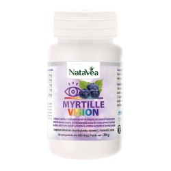 Myrtilles baies - Complément alimentaire NATURÈGE