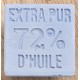Diffuseur Magnet de frigo forme savon Marseille cube bleu autonome et aimanté