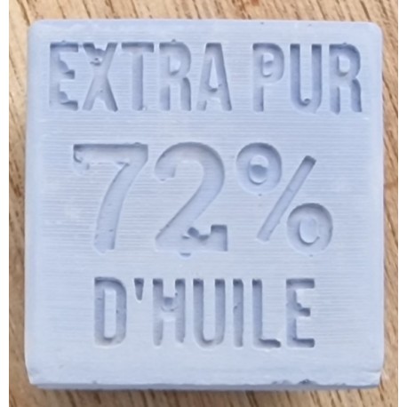 Diffuseur Magnet de frigo forme savon Marseille cube bleu autonome et aimanté