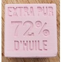 Diffuseur Magnet de Frigo aimanté : Forme Savon cube Marseille couleur Rose