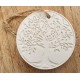 Diffuseur voiture rond diam 55 mm ép 6 mmm motif ARBRE DE VIE