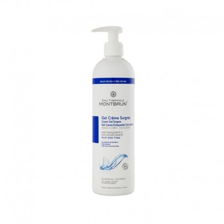 Gel crème surgras - eau thermale MONTBRUN