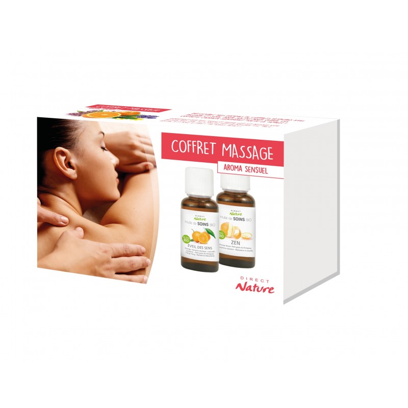Naissance Coffret Huile De Massage BIO The Stress Remedy Box Set - Cadeau  Kit Apaisante 3 x 50ml Huiles Sportif Muscle Soulagent Chauffante - Femme