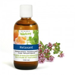 Mélange d'huiles essentielles RELAXANT 100 ml - DIRECT NATURE