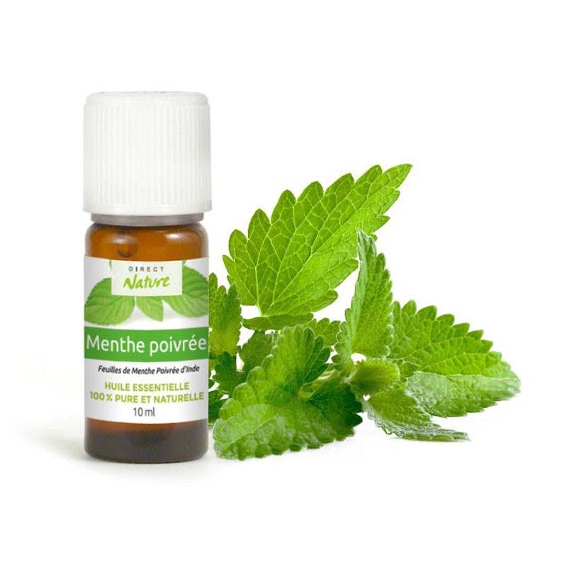 Huile essentielle de Menthe poivrée DIRECT NATURE Huile essentielle de Menthe poivrée DIRECT NATURE