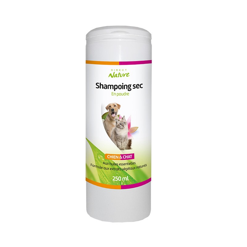 Shampooing A Sec Chien Et Chat Direct Nature