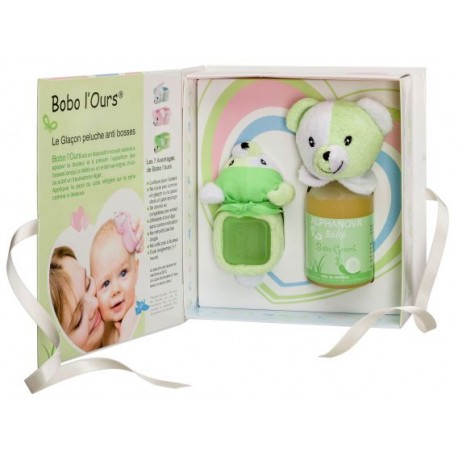 Coffret Cadeau Alphanova Bebe Eau De Senteur Bio Mixte Green