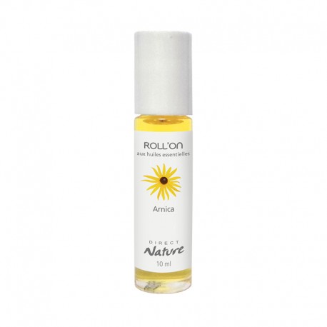 Roll'on "ARNICA" aux huiles essentielles et végétales BIO - DIRECT NATURE