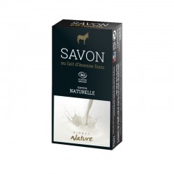 Savon au lait d'ânesse frais BIO - Nature 100G