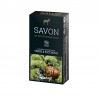 Savon au lait frais d'ânesse BIO aux huiles essentielles de Cèdre et de Patchouli