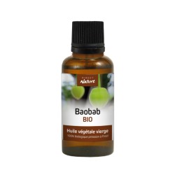 Huile végétale vierge - BAOBAB BIO - DIRECT NATURE