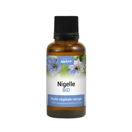 Huile végétale vierge - NIGELLE BIO - DIRECT NATURE