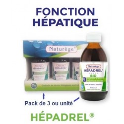 Hépadrel Pack Trio - Complément alimentaire NATURÈGE