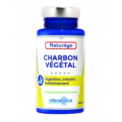 Charbon végétal actif - Complément alimentaire NATURÈGE